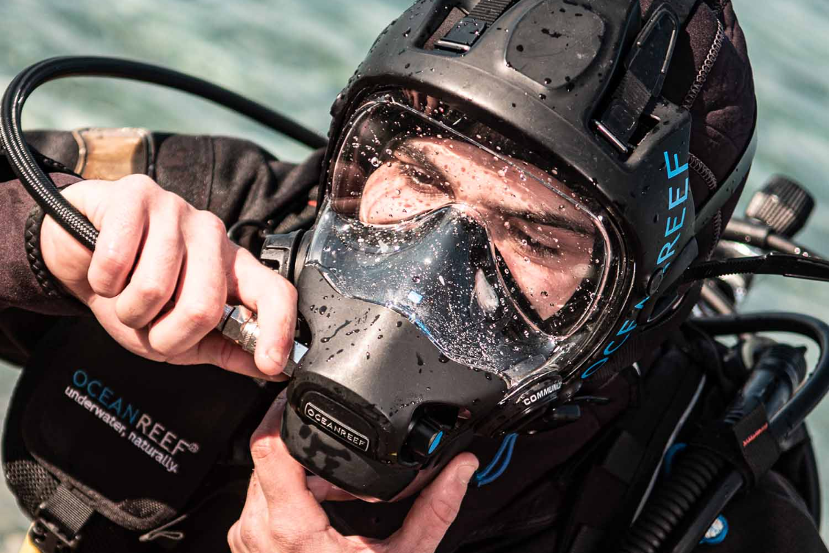 Ocean Reef Full Face Mask is a Breath of Fresh Air