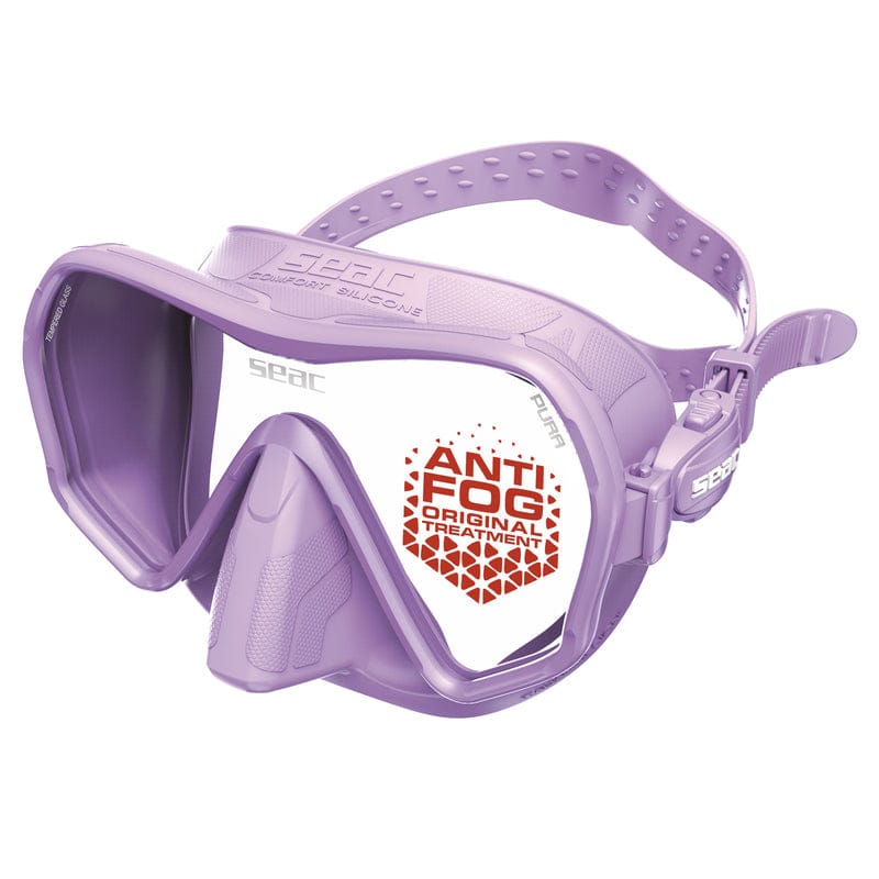 SEAC Pura Anti-Fog Mask - Lilac
