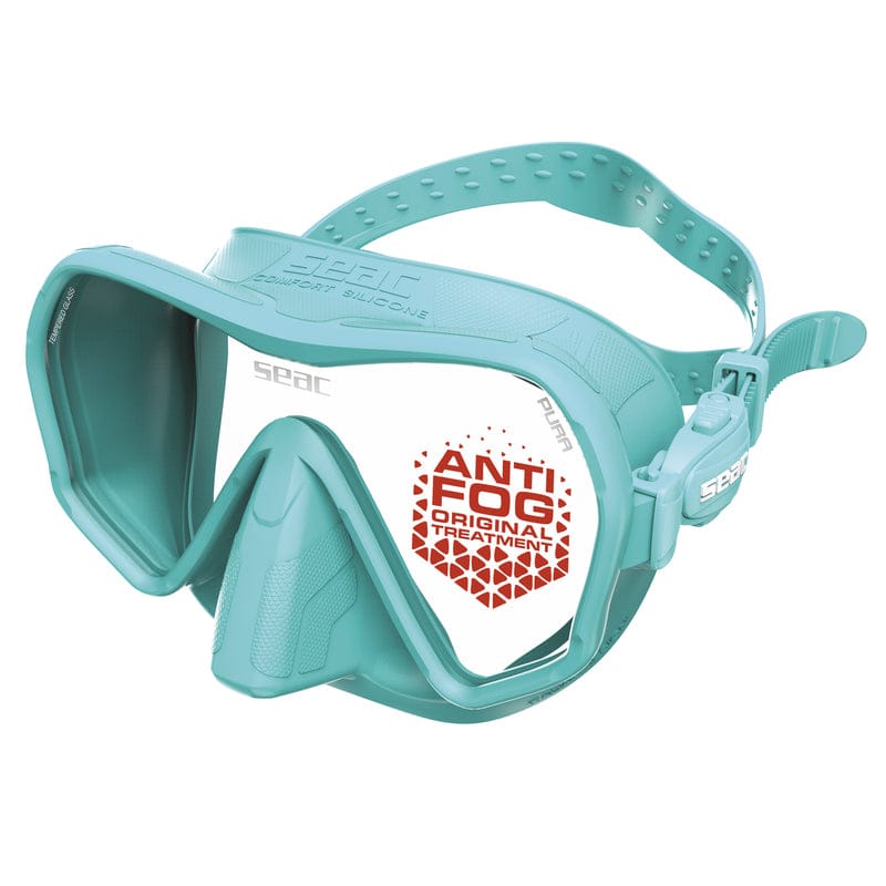 SEAC Pura Anti-Fog Mask - Turquoise