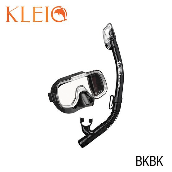 TUSA TUSA Mini-Kleio dry snorkel set by Oyster Diving Shop