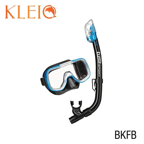 TUSA TUSA Mini-Kleio dry snorkel set by Oyster Diving Shop