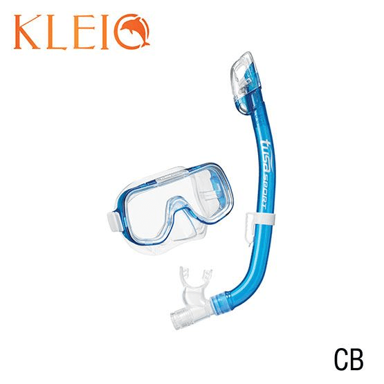 TUSA TUSA Mini-Kleio dry snorkel set by Oyster Diving Shop
