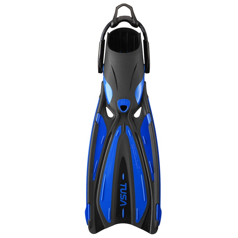 TUSA TUSA SF0114 SOLLA Fins with Bungee Strap Small / Cobalt Blue - Oyster Diving
