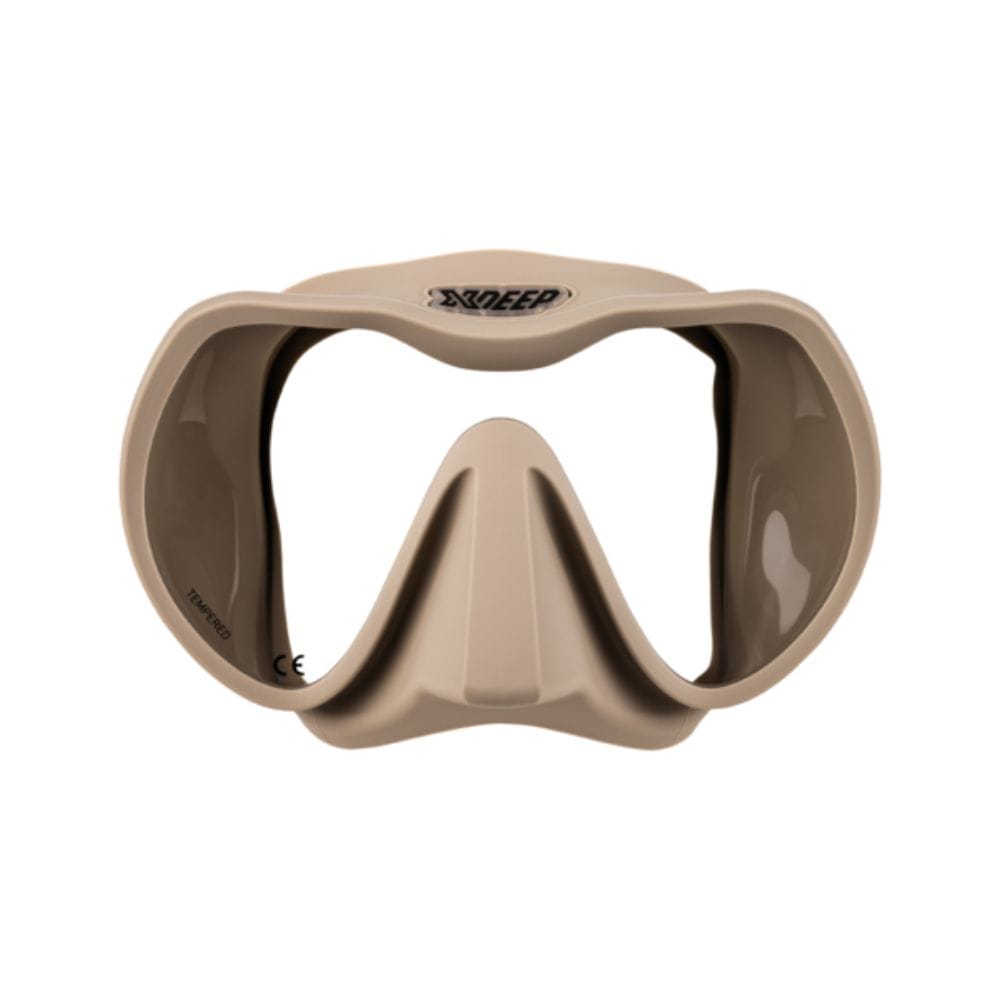 XDEEP XDEEP Radical Frameless Mask Sand - Oyster Diving