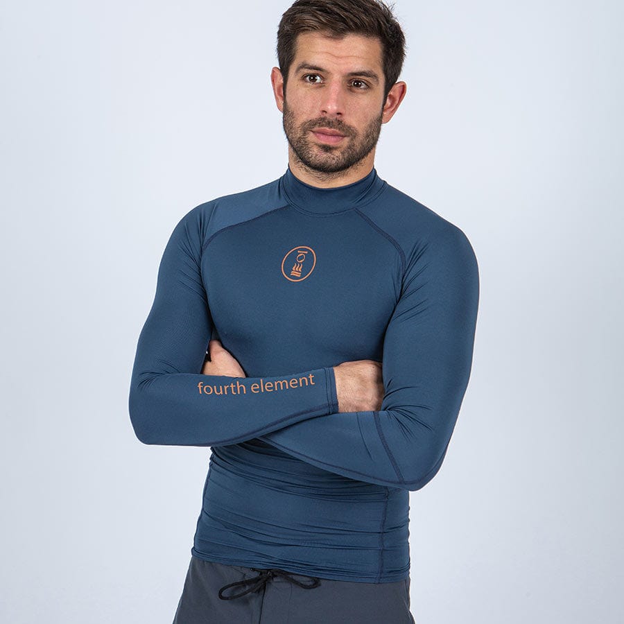 Fourth Element Fourth Element Men's Long Sleeve Hydroskin XS / Insignia Blue - Oyster Diving