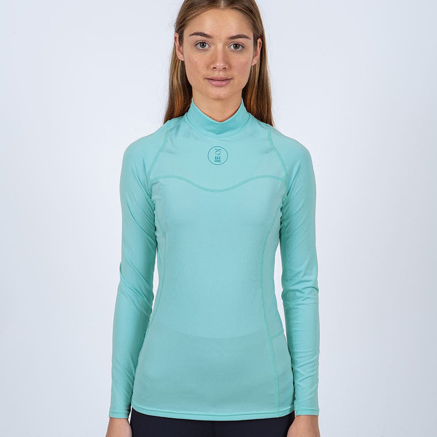 Fourth Element Fourth Element Women's Long Sleeve Hydroskin XXS / Pastel Turquoise - Oyster Diving
