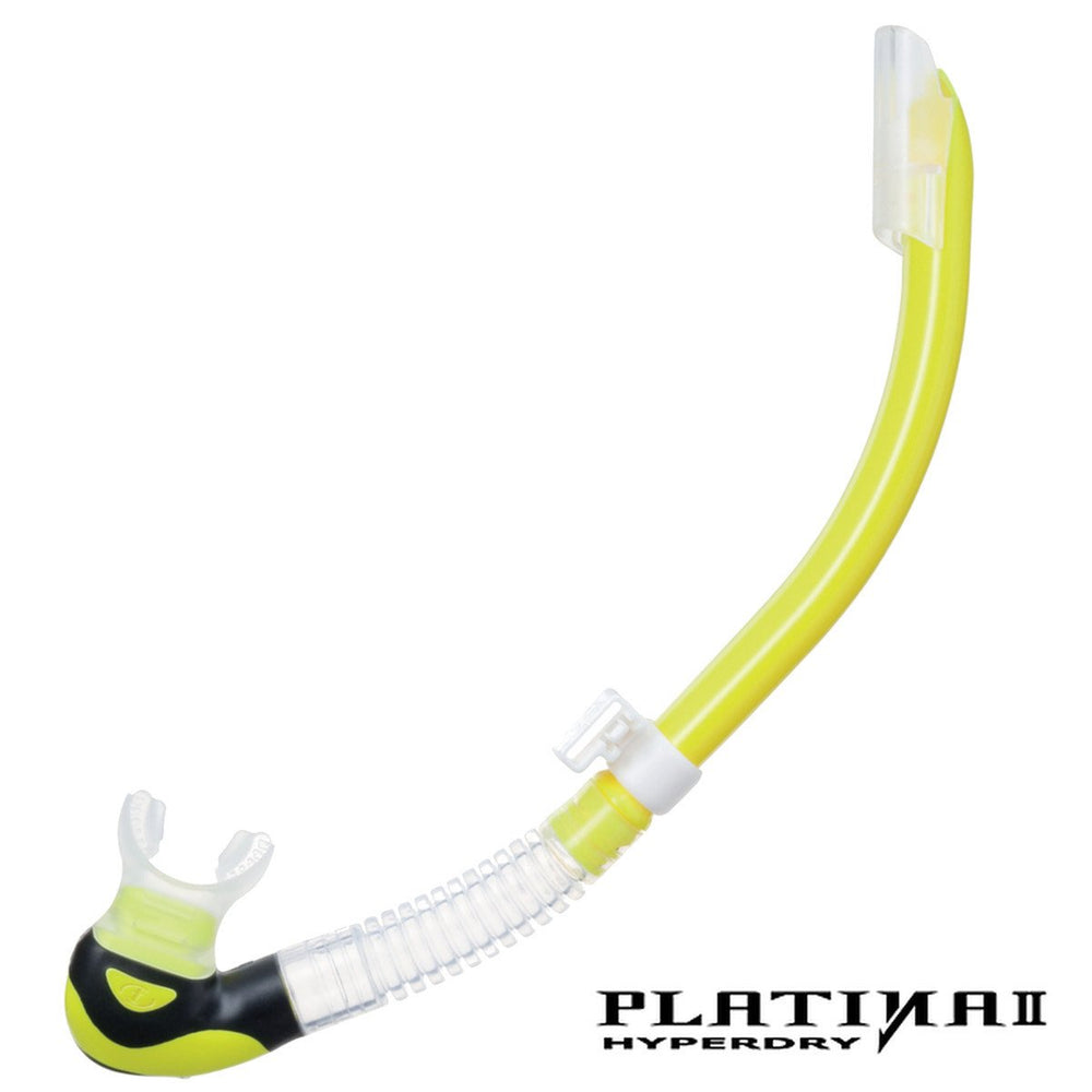 TUSA TUSA Platina II Hyperdry Snorkel by Oyster Diving Shop