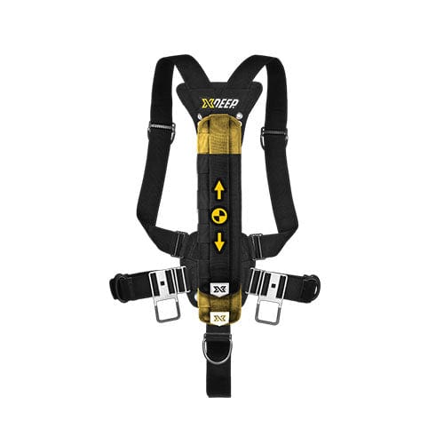 XDEEP XDEEP STEALTH 2.0 Harness with no wing by Oyster Diving Shop