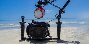 Underwater camera housings, lenses and video lights from Oyster Diving