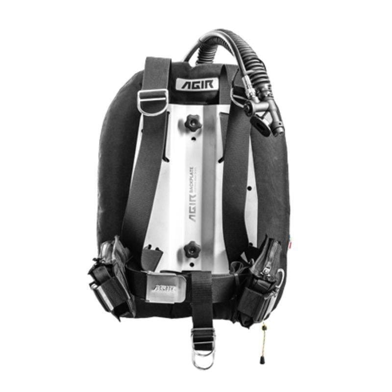 Oyster Diving Shop AGIR Blackbird Wing – Single Tank Sets Stainless Steel / 30 lbs / 3mm - Oyster Diving