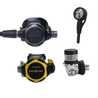 Aqualung Aqualung LEG3ND Elite Black Edition Din / With Alternate and Gauge - Oyster Diving