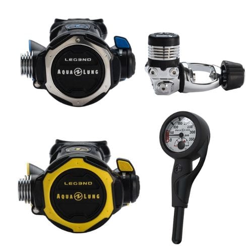 Aqualung Aqualung LEGEND Regulator Yoke / With Alternate and Gauge - Oyster Diving
