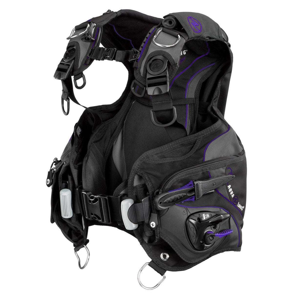 Aqualung Aqualung Soul i3 BCD (Sale) MD / Black / Purple - Oyster Diving