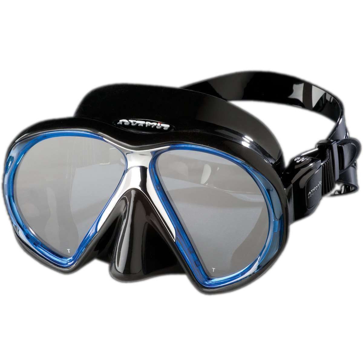Atomic Aquatics Atomic Aquatics SubFrame Mask Standard / Black/Blue - Oyster Diving