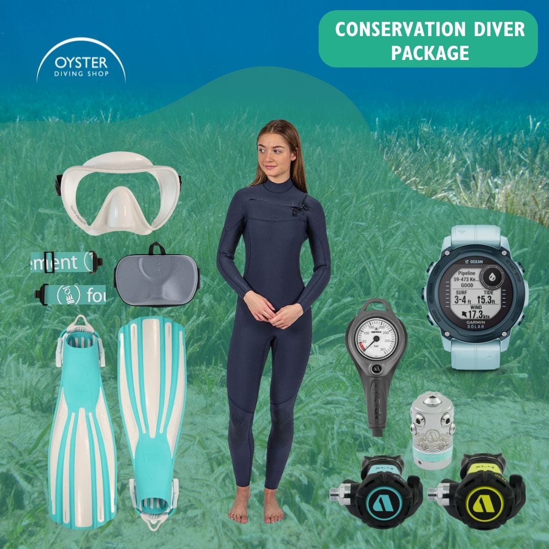 Oyster Diving Equipment Conservation Diver Package Female - Oyster Diving