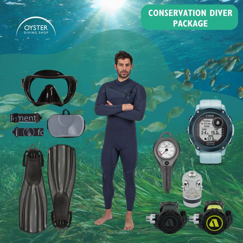 Oyster Diving Equipment Conservation Diver Package Male - Oyster Diving