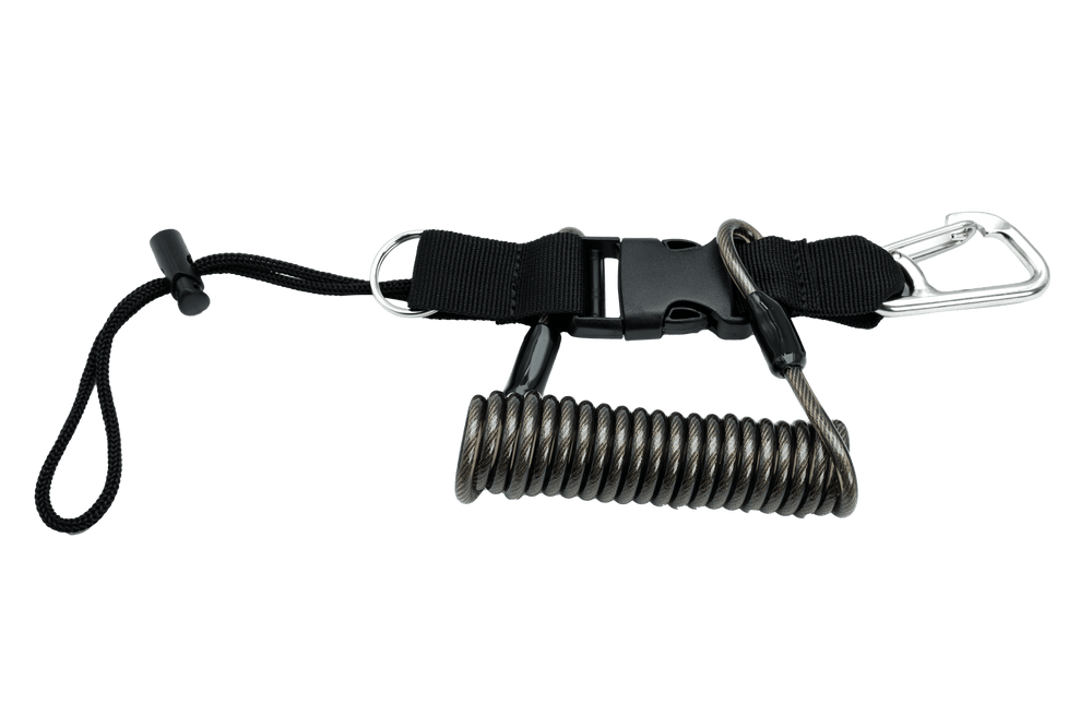 Divevolk Divevolk Diving Equipment Coil Lanyard - Oyster Diving