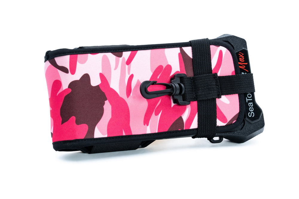 LightBalance Underwater Imaging Divevolk Protective Bag For Housing Pink Camouflage - Oyster Diving