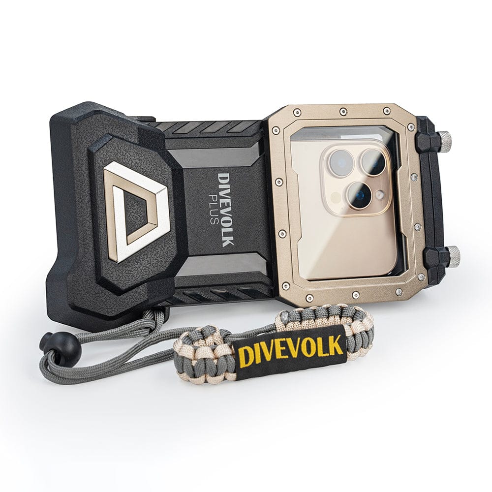 Divevolk Divevolk SeaTouch 4 Max Plus Black Underwater Touchscreen Phone Housing Divevolk Black - Oyster Diving
