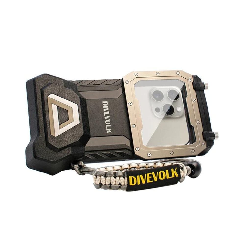 Divevolk Divevolk SeaTouch 4 Max Underwater Smartphone Housing Black - Oyster Diving