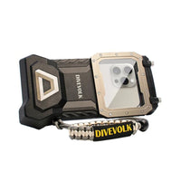 Divevolk Divevolk SeaTouch 4 Max Underwater Smartphone Housing Black - Oyster Diving