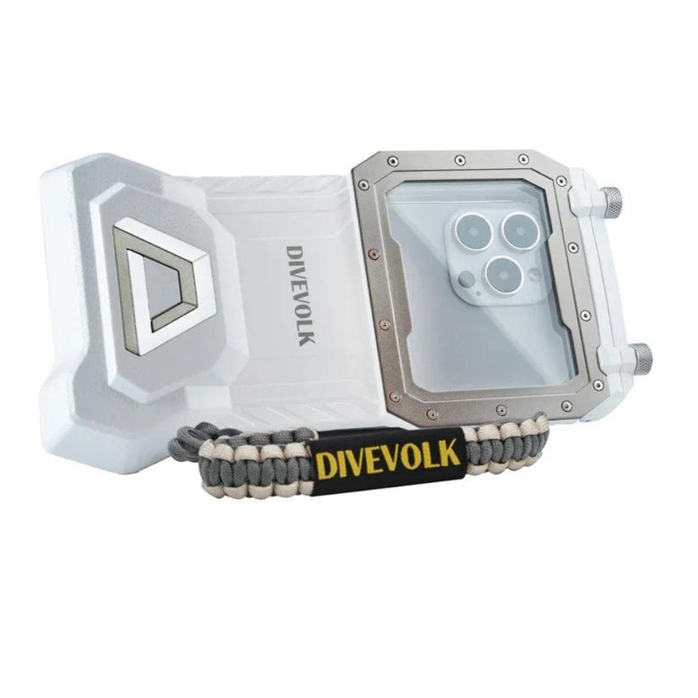 Divevolk Divevolk SeaTouch 4 Max Underwater Smartphone Housing White - Oyster Diving