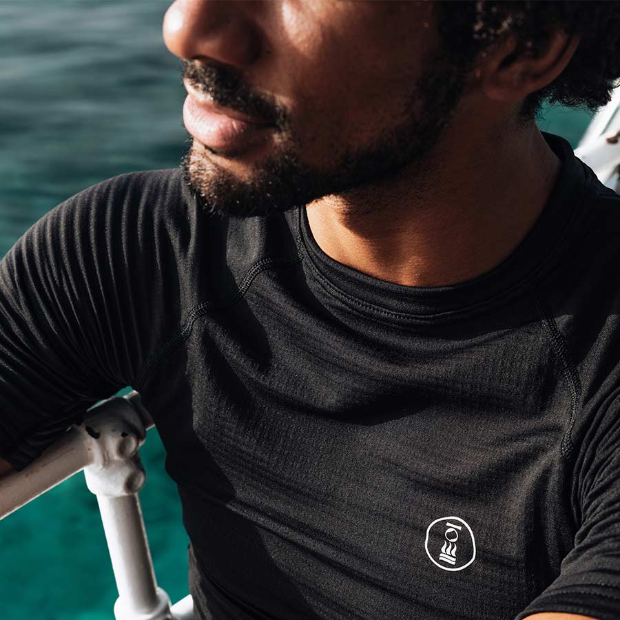 Fourth Element Fourth Element J2 Short Sleeve Top Men - Oyster Diving