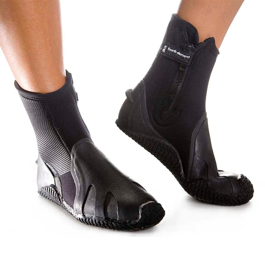 Fourth Element Pelagic boots, part of the Fourth Element Seeker Mask, Snorkel, Boots & Tech Fins Package