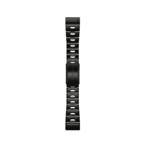 Garmin Garmin QuickFit® 26 Watch Bands Titanium CaVented titanium bracelet - Oyster Diving