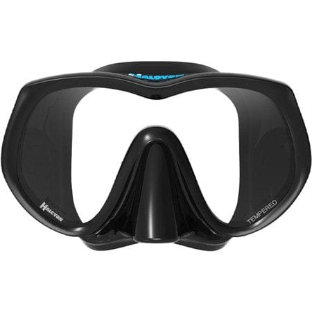 Halcyon Halcyon H-View Frameless Mask Black - Oyster Diving