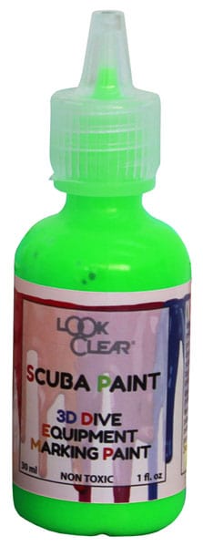 Look Clear Look Clear Scuba Paint 30ml Neon Green - Oyster Diving
