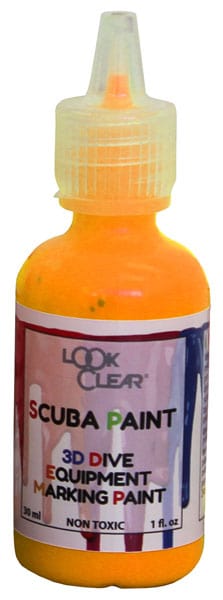 Look Clear Look Clear Scuba Paint 30ml Neon Orange - Oyster Diving