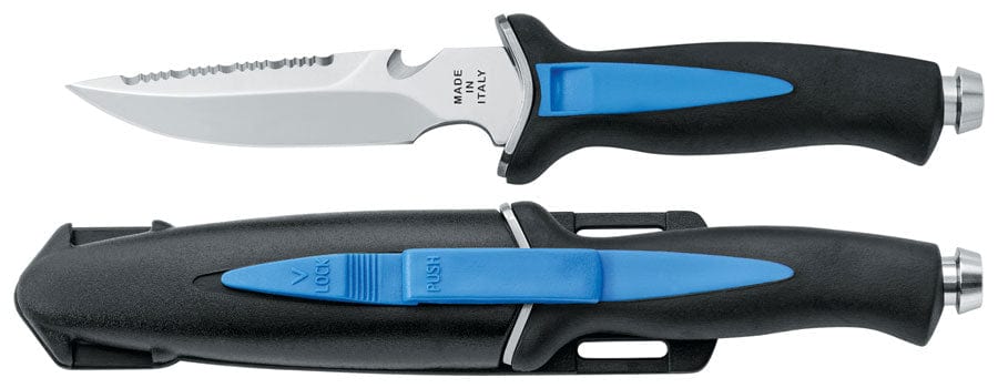 Maniago Maniago Aquatys Diving Knife Blue - Oyster Diving
