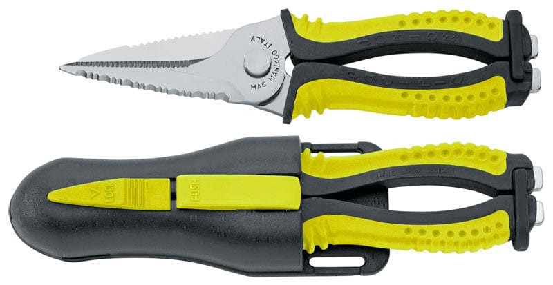 Maniago Maniago Pacific Junior Shears Yellow - Oyster Diving