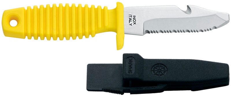 Maniago Maniago Shark 9 Diving Knife Yellow - Oyster Diving