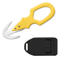 Maniago Maniago TS9 Twin Rescuer Line Cutter Yellow - Oyster Diving