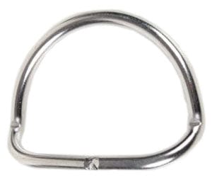 Nautilus Nautilus D-Ring SS 50 mm bent 45° - 10pcs by Oyster Diving Shop