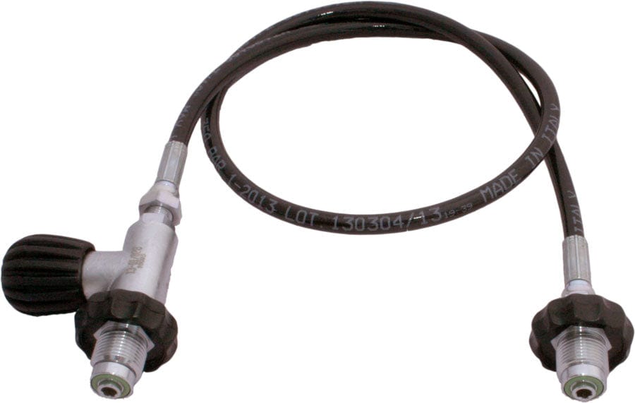 Nautilus Nautilus Decanting Hose 1 m 300 bar NO Gauge by Oyster Diving Shop