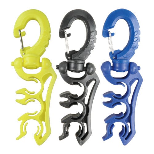 Nautilus Nautilus Hose Holder Clip Black for 3x Standard Hose ( Pac of 5 pcs. ) by Oyster Diving Shop