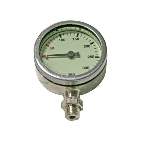 Nautilus SPG52 mm 0-360 Bar, Oxygen, Tempered Glass main image 0