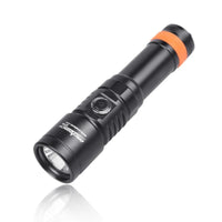 OrcaTorch OrcaTorch D710 Dive Torch Black - Oyster Diving