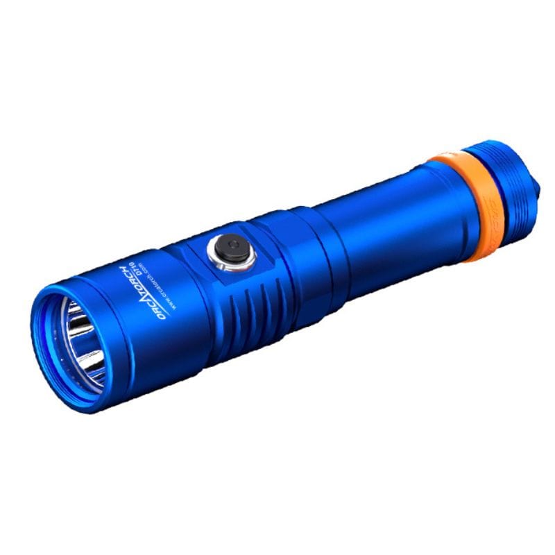 OrcaTorch OrcaTorch D710 Dive Torch Blue - Oyster Diving