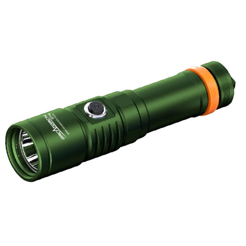 OrcaTorch OrcaTorch D710 Dive Torch Green - Oyster Diving