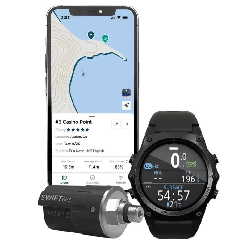 Shearwater Shearwater Swift GPS - Oyster Diving
