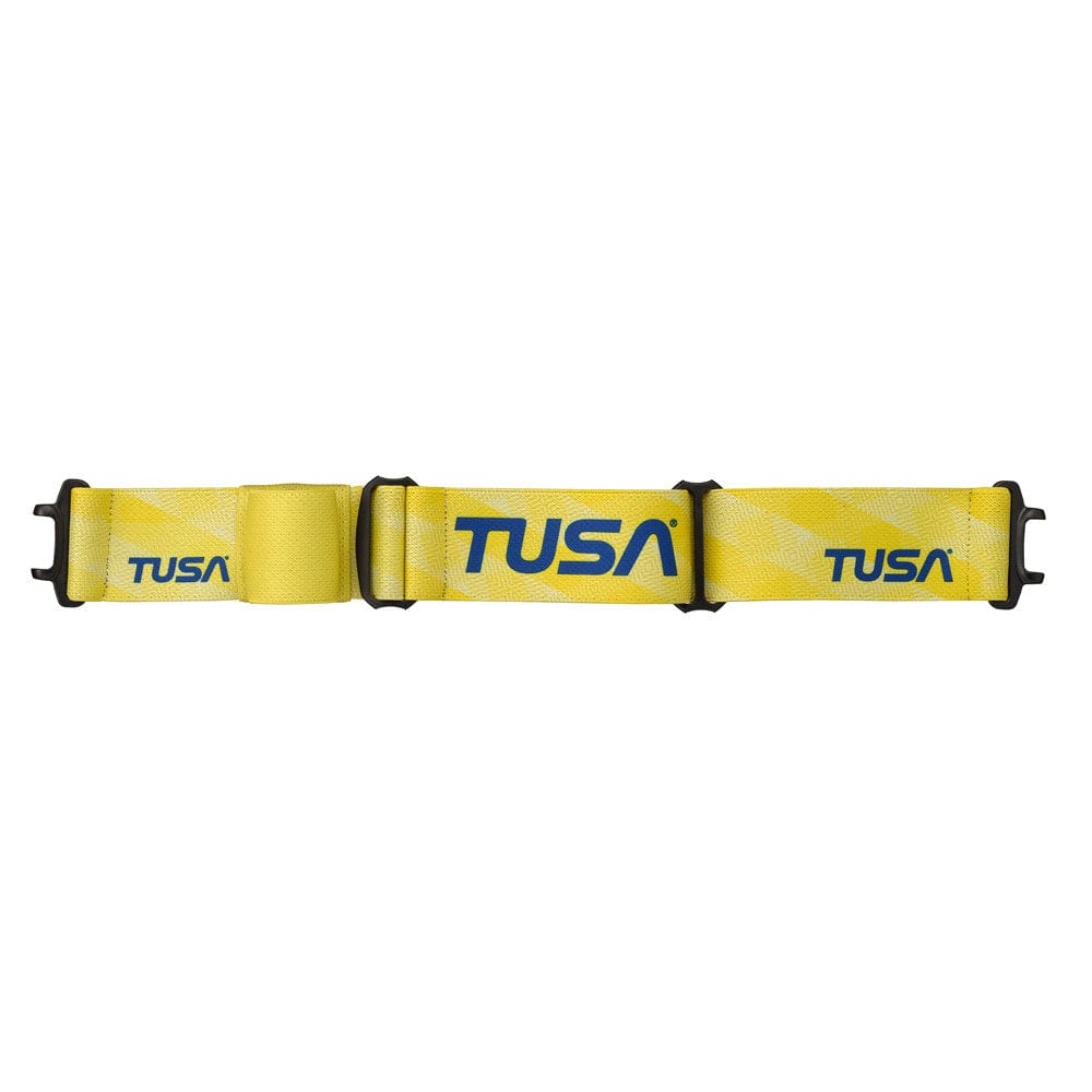 TUSA TUSA Fabric Mask Strap Yellow - Oyster Diving