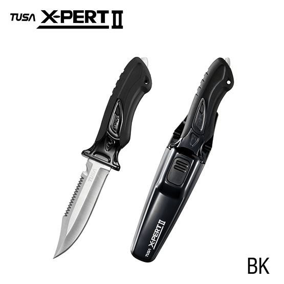 TUSA TUSA FK910 X-Pert II Knife Black - Oyster Diving