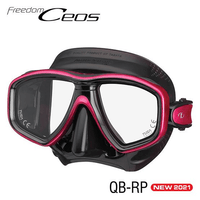 TUSA TUSA Freedom CEOS Mask Black/Rose Pink - Oyster Diving