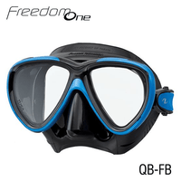 TUSA TUSA Freedom One Mask Black / Fishtail Blue - Oyster Diving