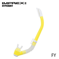 TUSA TUSA Imprex II Hyperdry snorkel Flash Yellow - Oyster Diving
