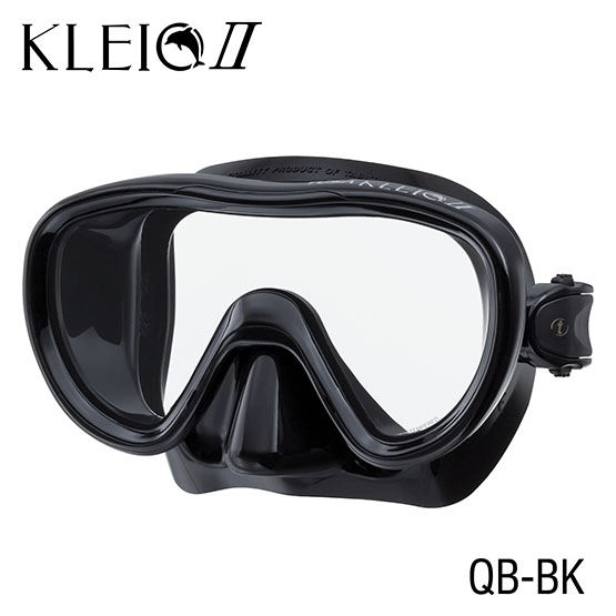 TUSA TUSA KLEIO II Mask Black / Black - Oyster Diving